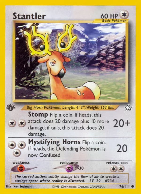 Stantler – Neo Genesis 76