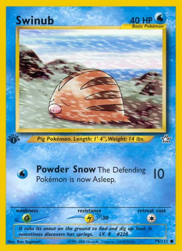 Swinub – Neo Genesis 79