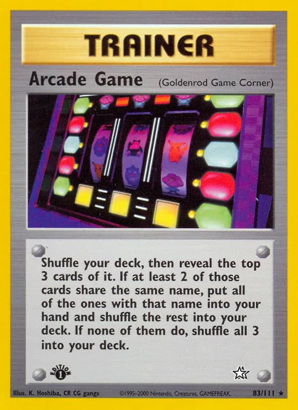 Arcade Game – Neo Genesis 83