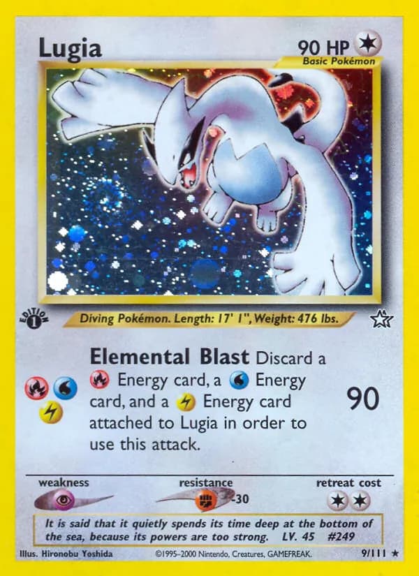 Lugia – Neo Genesis 9