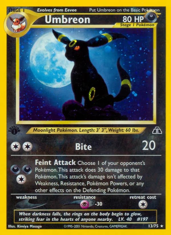 Umbreon – Neo Discovery 13