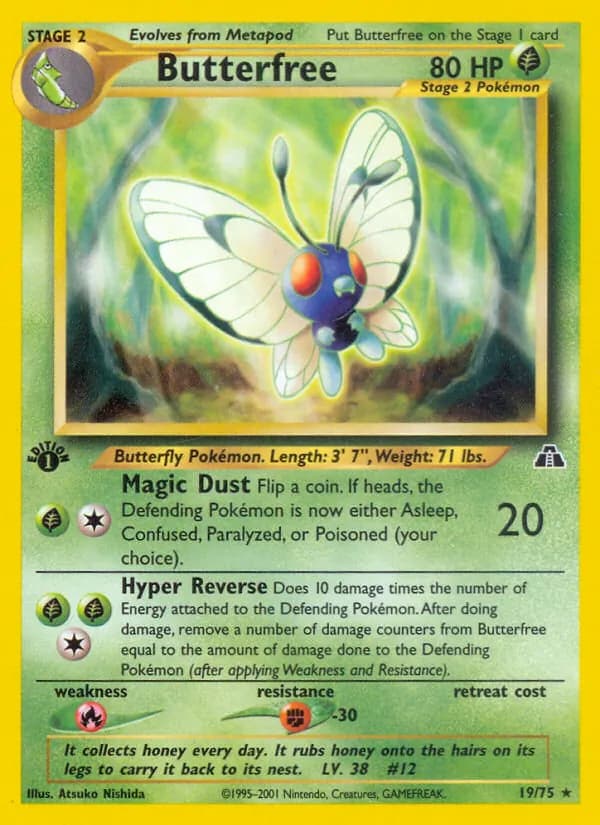 Butterfree – Neo Discovery 19