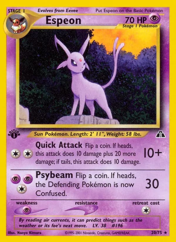 Espeon – Neo Discovery 20