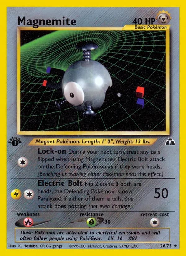 Magnemite – Neo Discovery 26