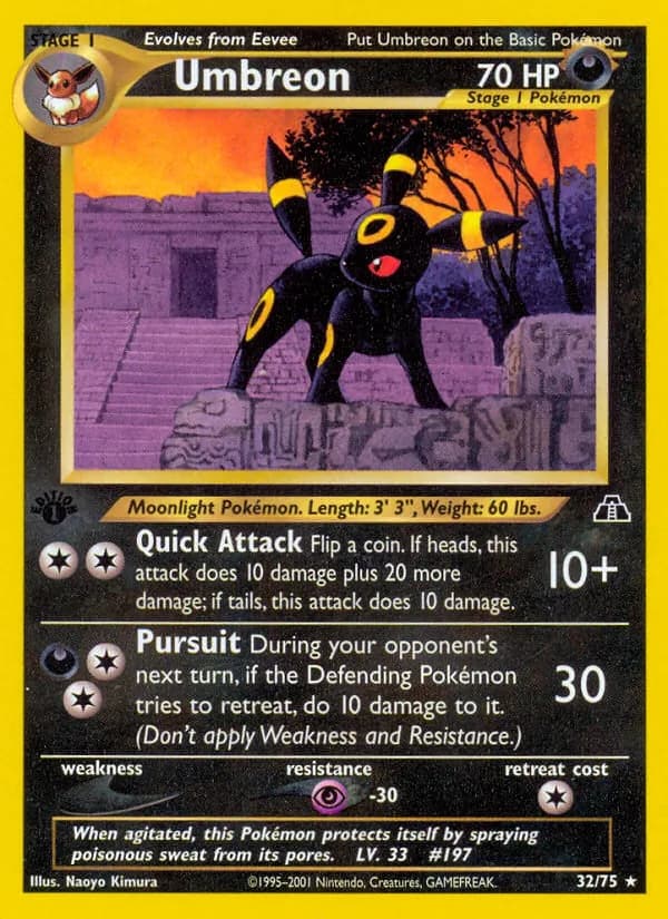 Umbreon – Neo Discovery 32