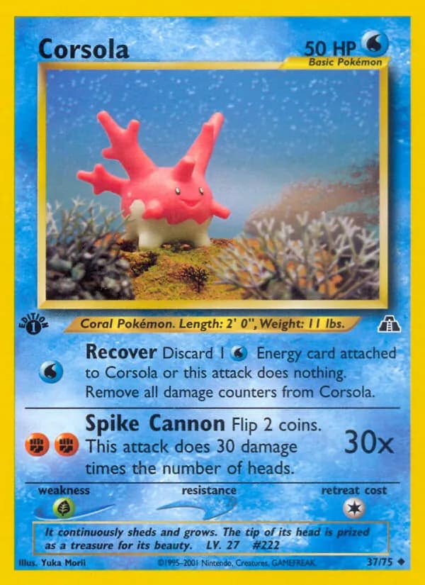 Corsola – Neo Discovery 37
