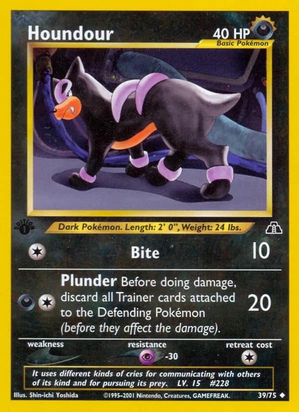 Houndour – Neo Discovery 39