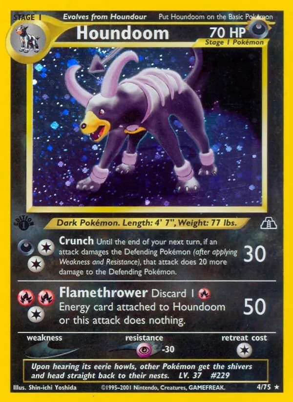 Houndoom – Neo Discovery 4