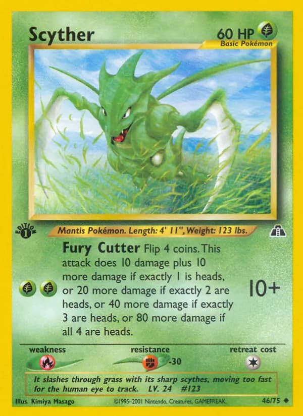 Scyther – Neo Discovery 46