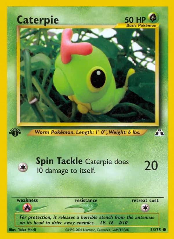 Caterpie – Neo Discovery 53