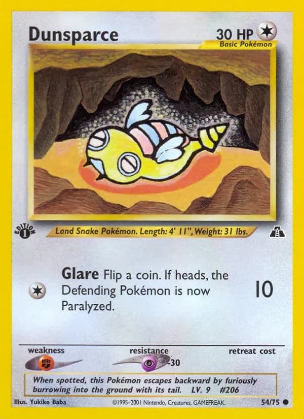 Dunsparce – Neo Discovery 54