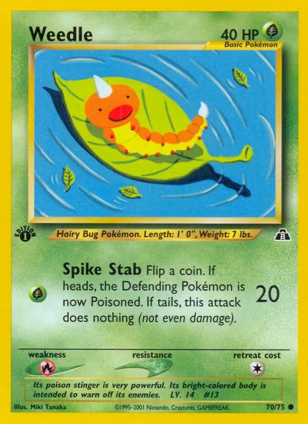 Weedle – Neo Discovery 70