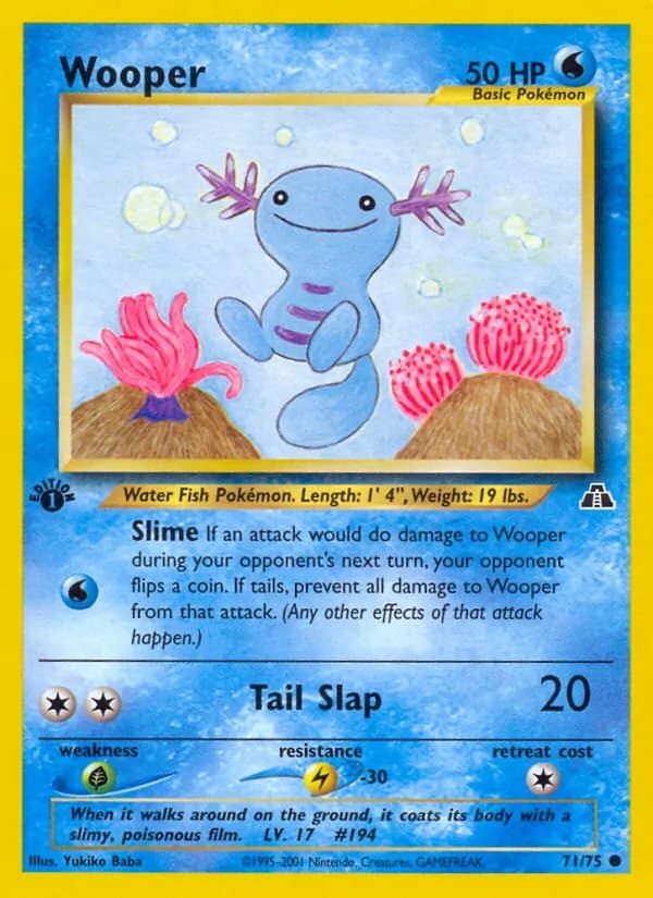 Wooper – Neo Discovery 71