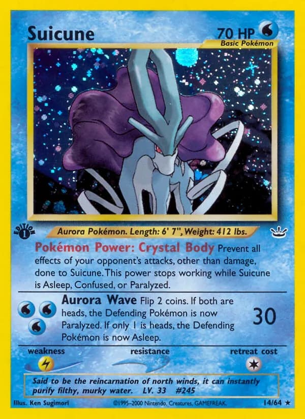 Suicune – Neo Revelation 14