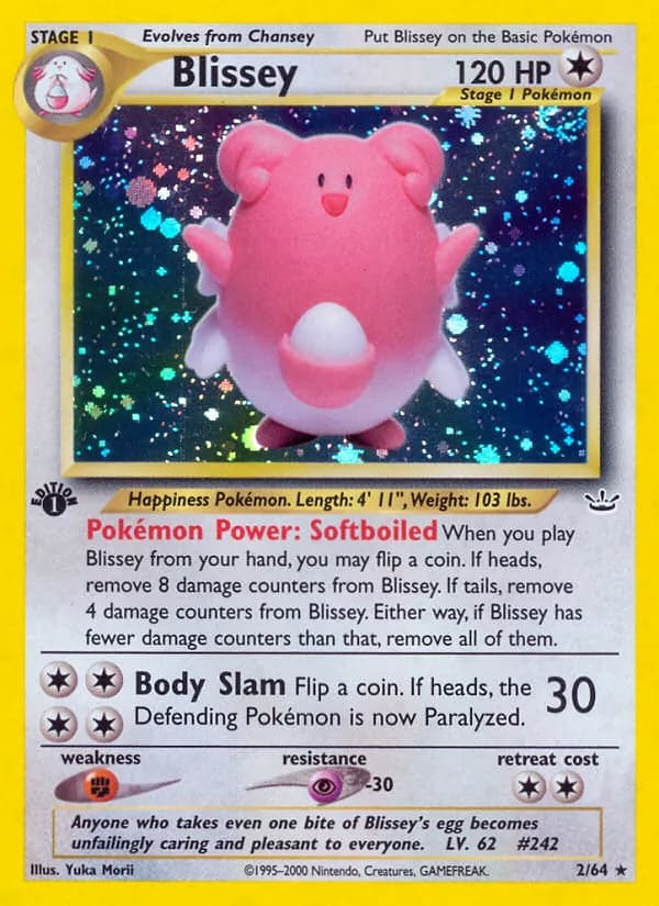 Blissey – Neo Revelation 2