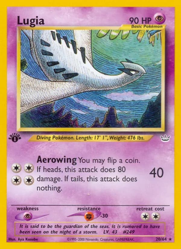 Lugia – Neo Revelation 20