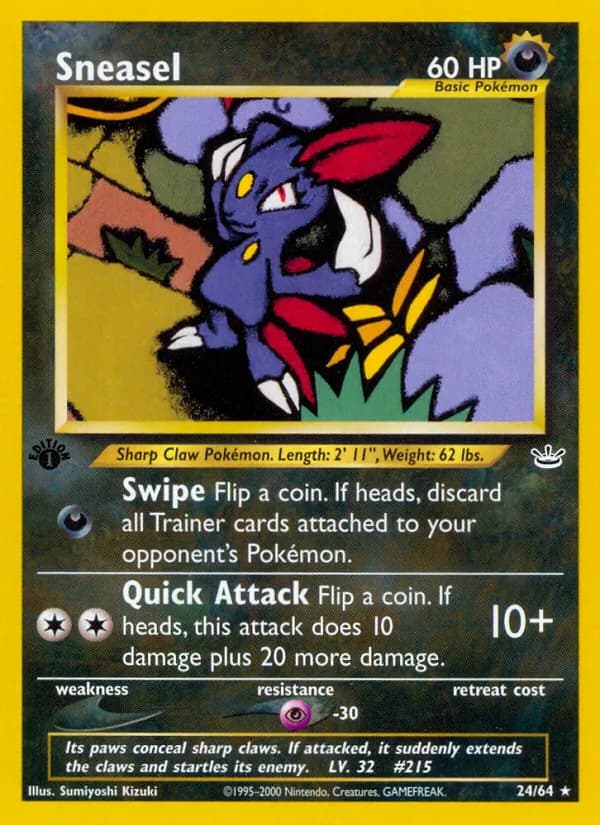 Sneasel – Neo Revelation 24