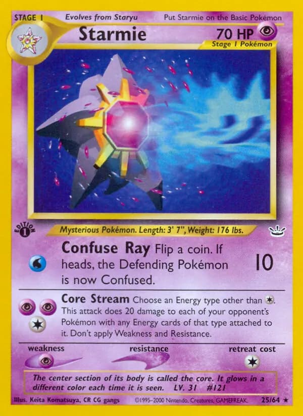 Starmie – Neo Revelation 25