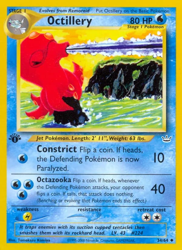 Octillery – Neo Revelation 34