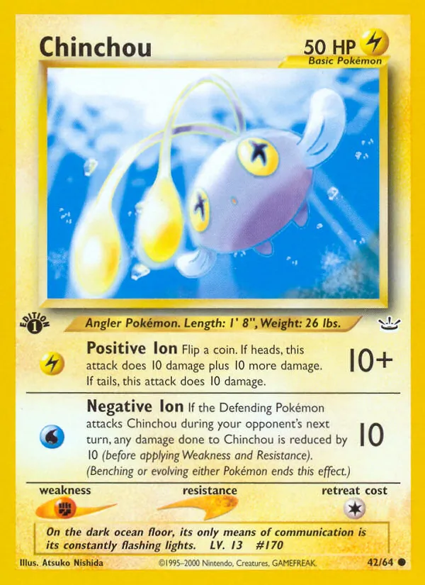 Chinchou – Neo Revelation 42