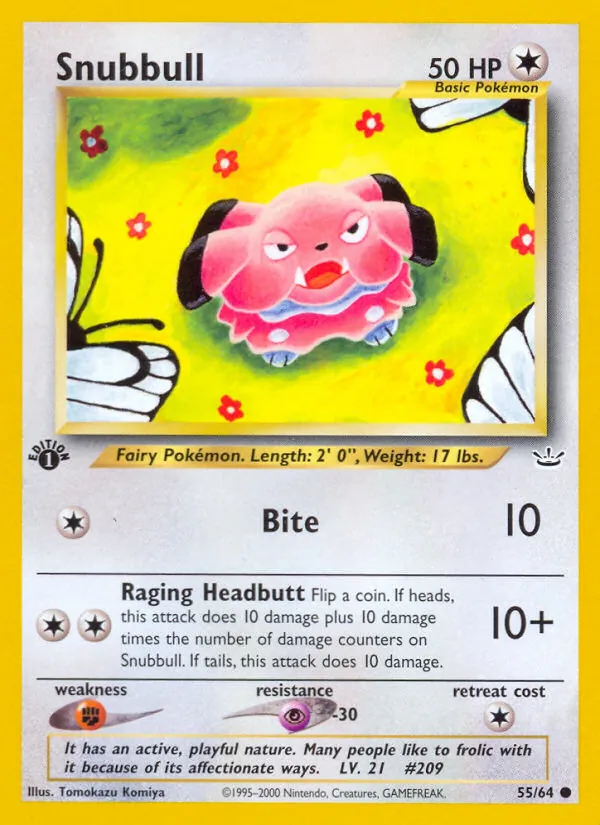 Snubbull – Neo Revelation 55
