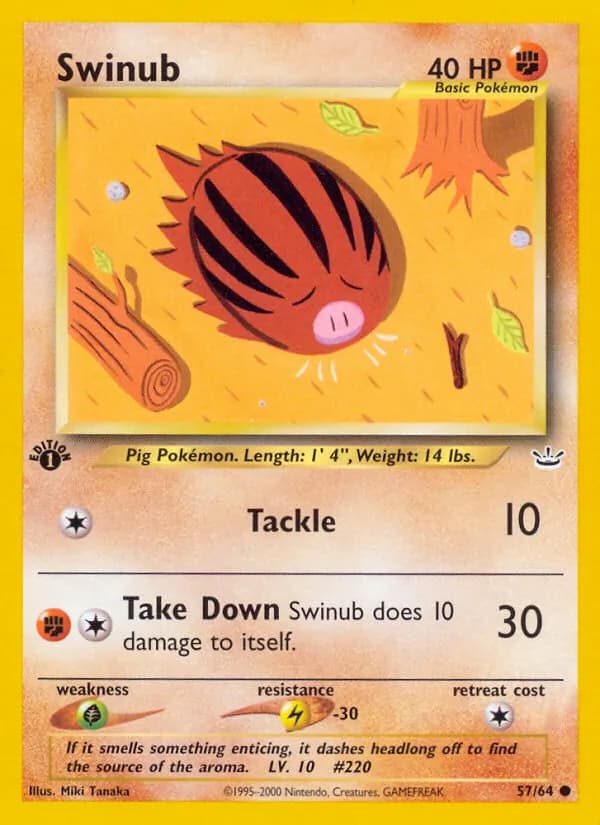 Swinub – Neo Revelation 57