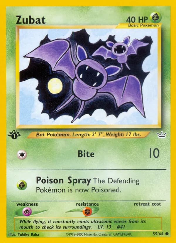 Zubat – Neo Revelation 59