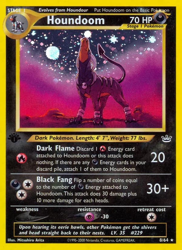 Houndoom – Neo Revelation 8