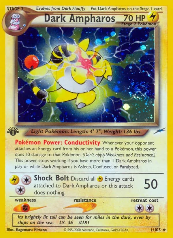 Dark Ampharos – Neo Destiny 1