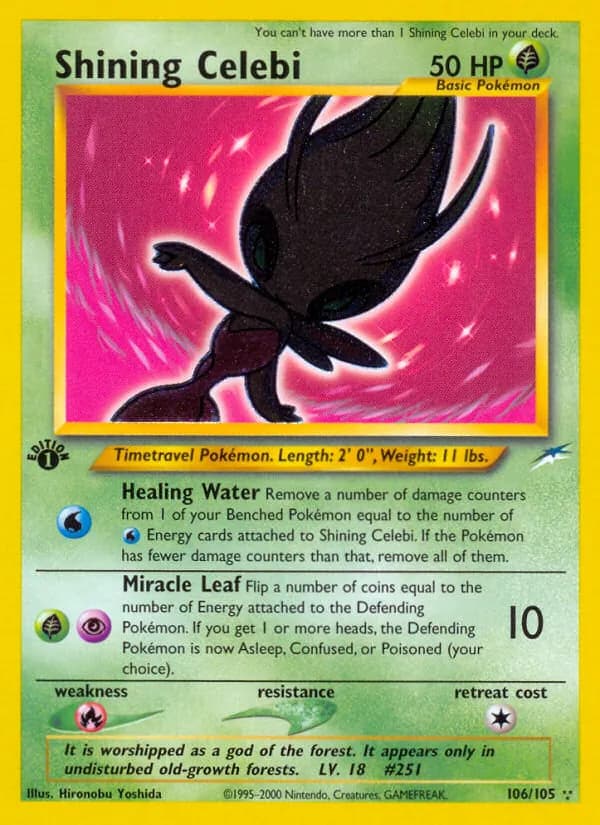 Shining Celebi – Neo Destiny 106