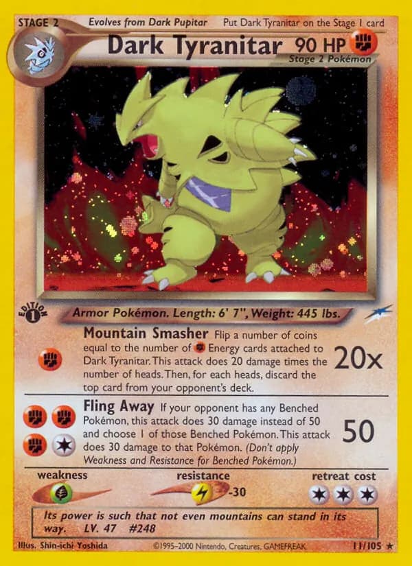 Dark Tyranitar – Neo Destiny 11