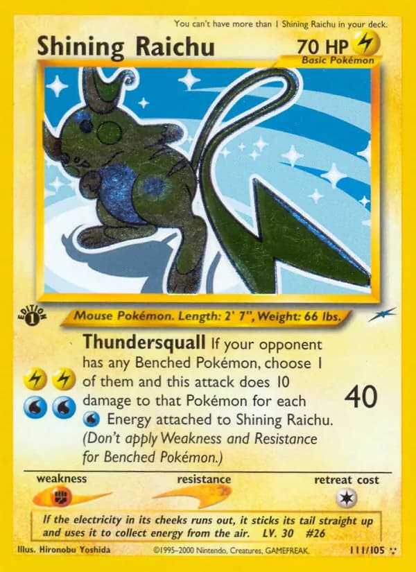 Shining Raichu – Neo Destiny 111