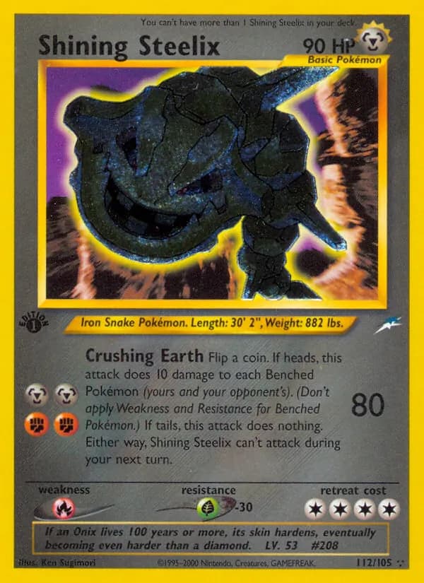 Shining Steelix – Neo Destiny 112
