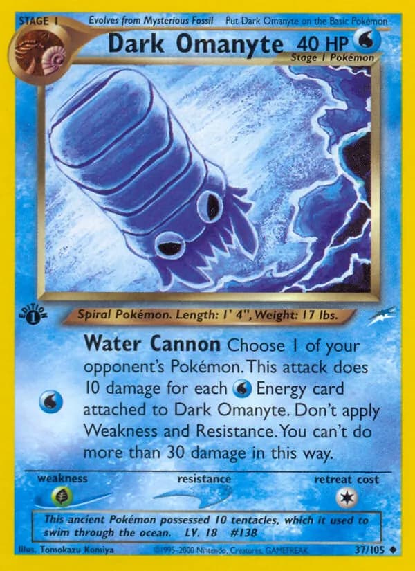 Dark Omanyte – Neo Destiny 37