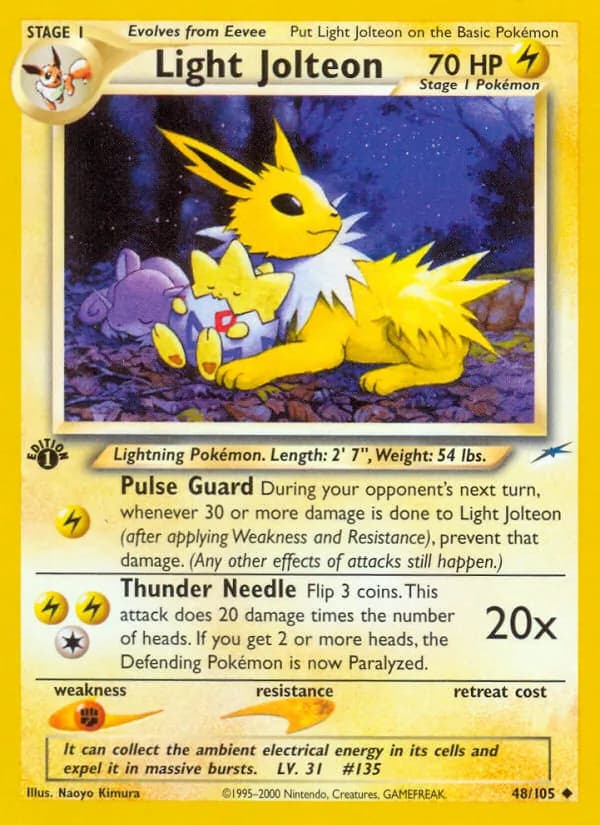 Light Jolteon – Neo Destiny 48