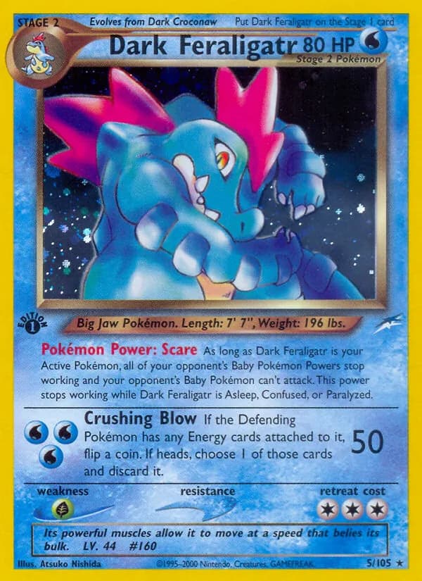 Dark Feraligatr – Neo Destiny 5