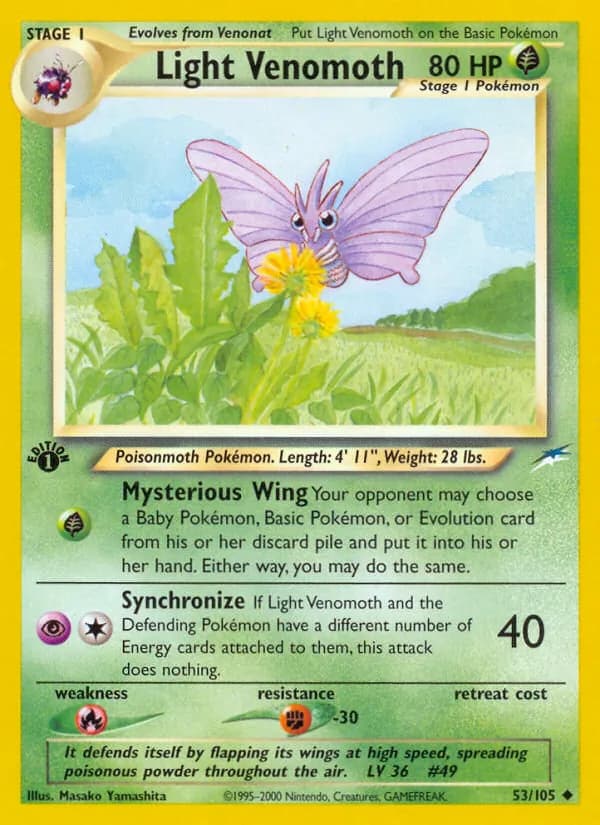 Light Venomoth – Neo Destiny 53