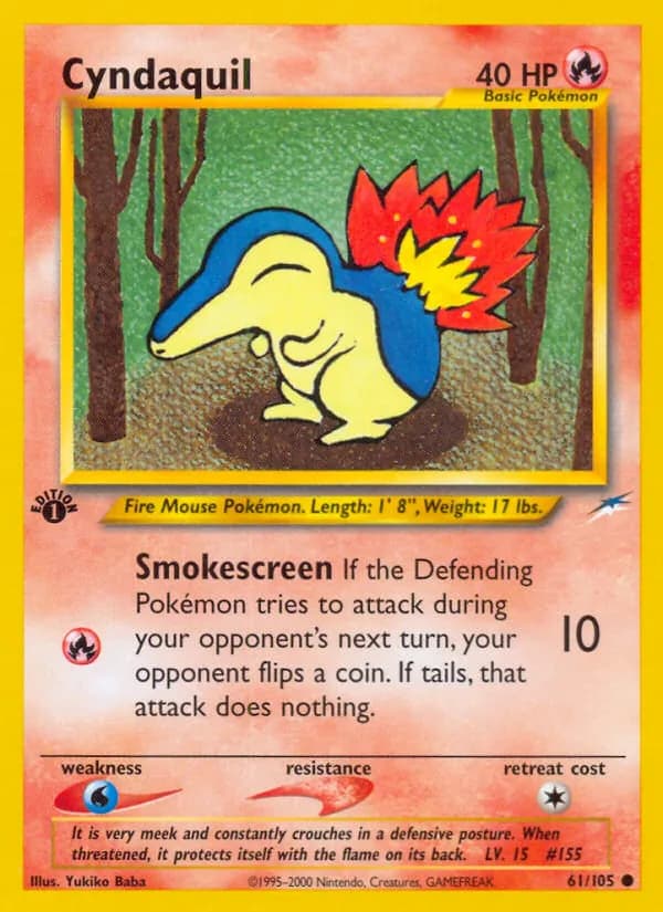 Cyndaquil – Neo Destiny 61