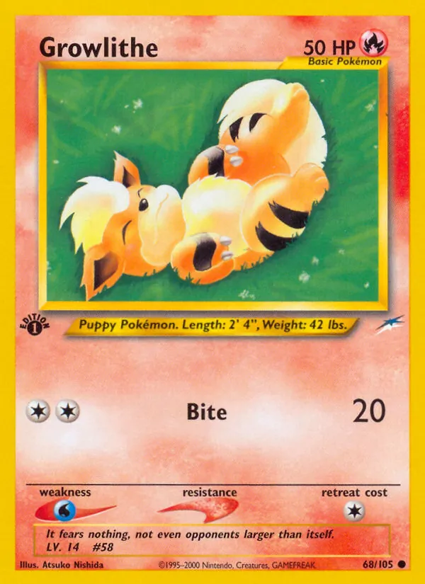 Growlithe – Neo Destiny 68