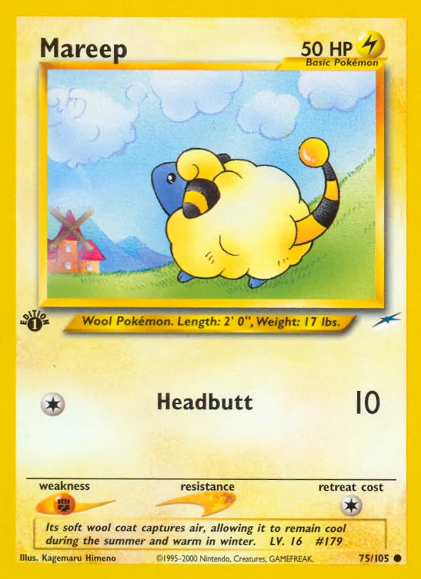 Mareep – Neo Destiny 75