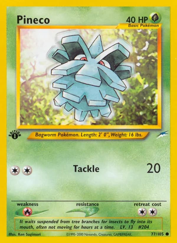 Pineco – Neo Destiny 77