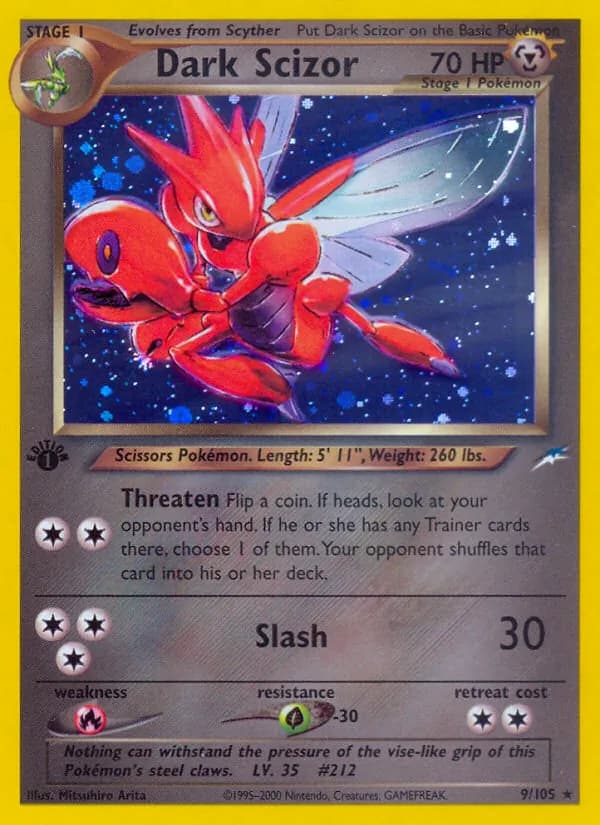 Dark Scizor – Neo Destiny 9