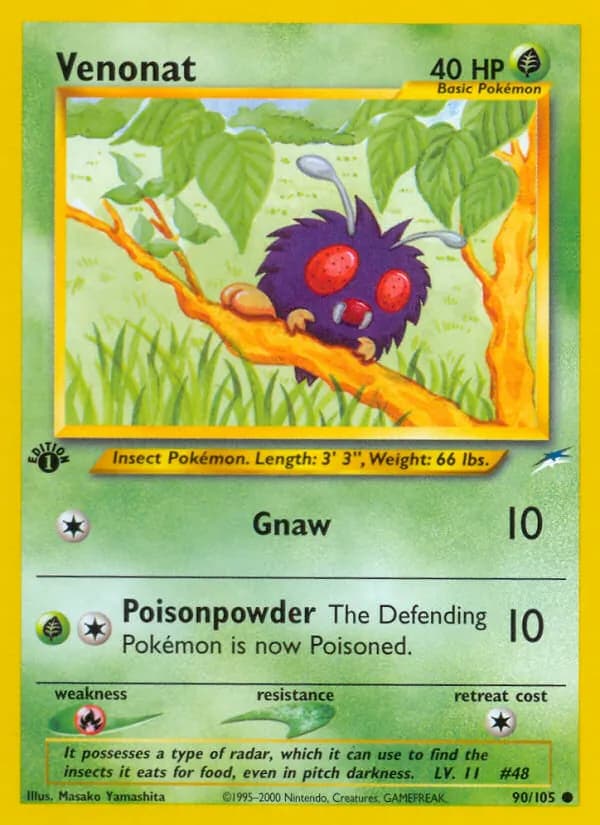 Venonat – Neo Destiny 90