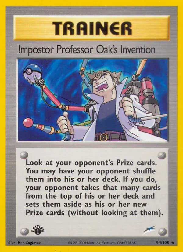 Impostor Professor Oak's Invention – Neo Destiny 94