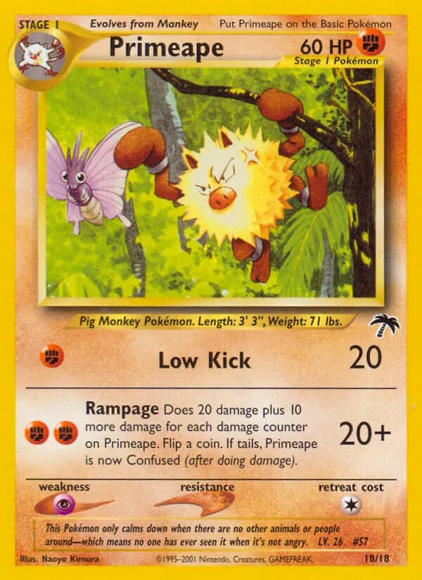 Primeape – Southern Islands 18