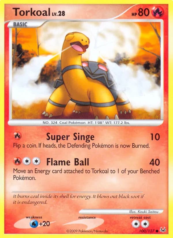 Torkoal – Platinum 100