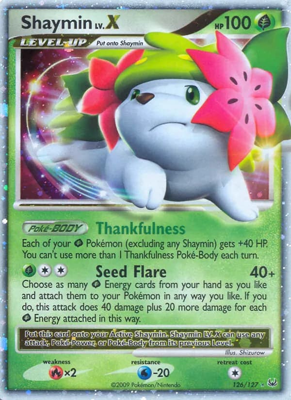 Shaymin LV.X – Platinum 126