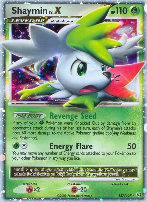 Shaymin LV.X – Platinum 127