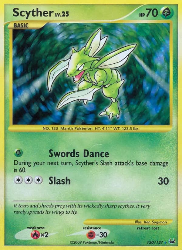 Scyther – Platinum 130