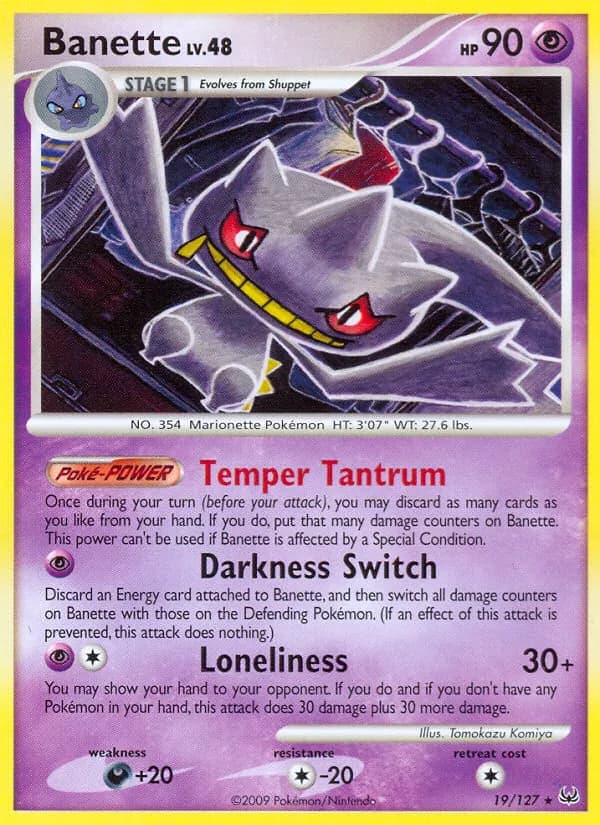 Banette – Platinum 19